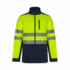 Velilla 36145 - Veste soft shell bicolore (280g/m²), doublée polaire et membrane TPU, en polyester (96%) et élasthanne (4%)