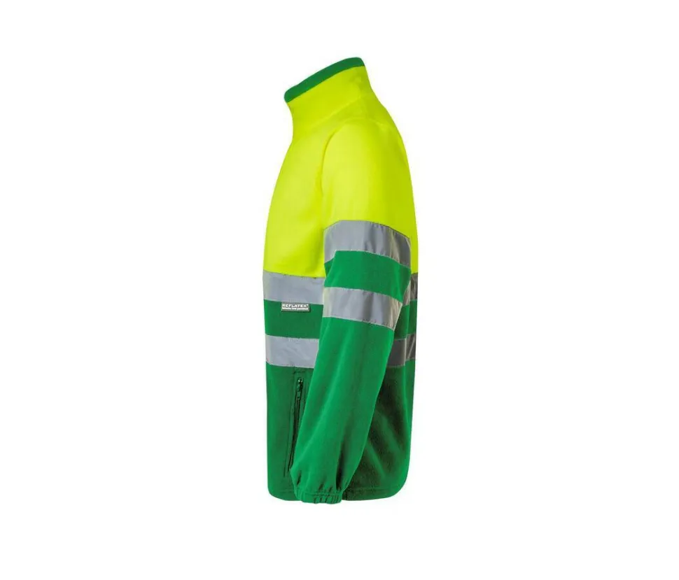 VELILLA VL183 - Veste Polaire Bicolore Haute Visibilité