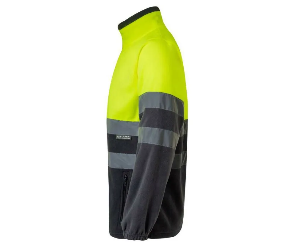 VELILLA VL183 - Veste Polaire Bicolore Haute Visibilité