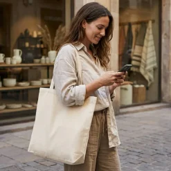 WESTFORD MILL WM965 - Maxi sac shopping en polycoton recyclé