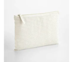WESTFORD MILL WM253 - Pochette Accessoire en Coton Bio Rayé Élégant