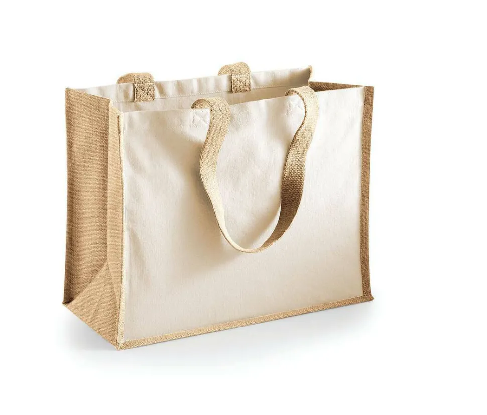 Westford mill WM422 - Sac de Courses Classique en Toile de Jute