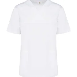 WK. Designed To Work WK504 - Tunique coton manches courtes unisexe